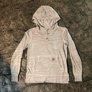 Carhartt Womens Small Thermal Long Sleeve hooded